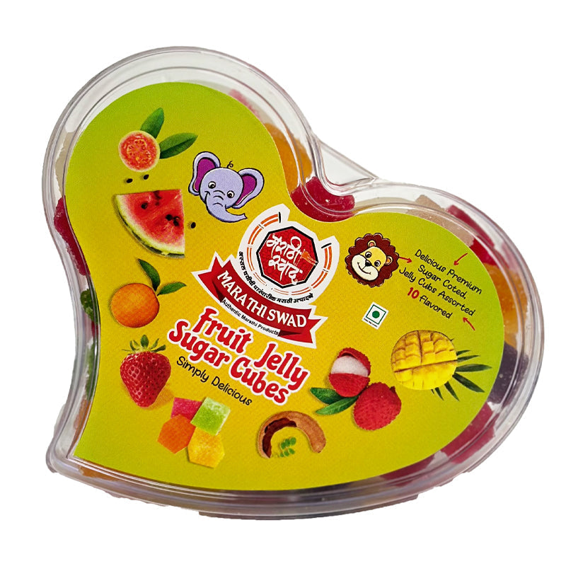 MS Mahabaleshwar Fruit Jelly Cubes 200 g