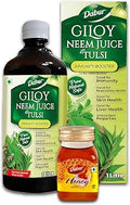 Dabur Giloy Neem Tulsi Juice and Honey, Immunity Booster Combo