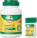 Zandu Maha Sudarshan Churn 120g+Maha Sudarshan Ghanvati 100 tab(combo pack) Free malshuddhi sample