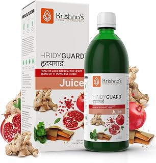 Krishna's Hridyguard Juice  Enriched With 11 herbs - Herbal Extract Drink for Daily Wellness - 1000 ml
