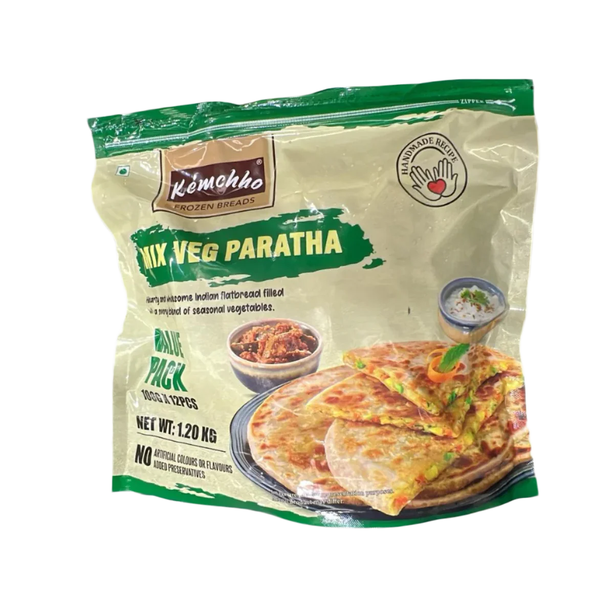 Kemchho 12Pcs Vp Paneer Parath
