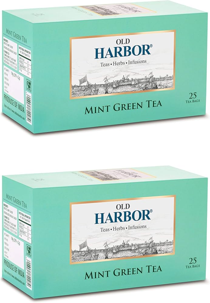 Old Harbor Mint Green Tea 50 g