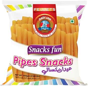 Dadi Jan Pipes Snacks Fryum 200 g