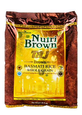 Taj Nutri Brown Basmati Rice 2.5 kg