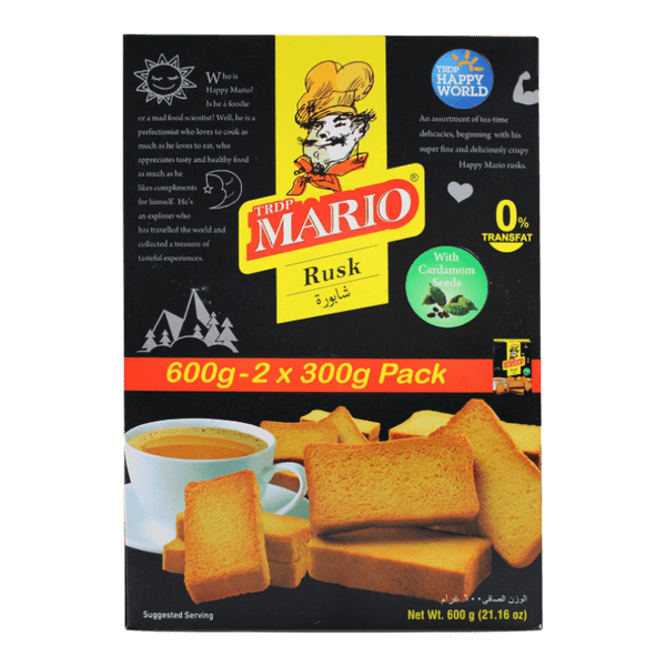 Mario Cardamom Rusk 600 g