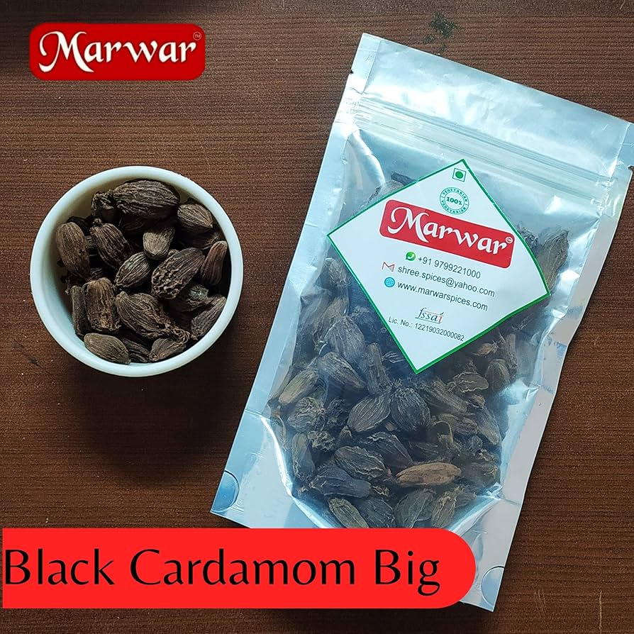 Indya Black Cardamom 100 g