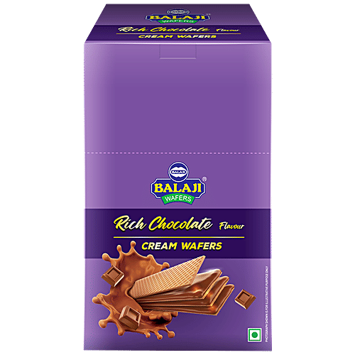 Balaji Rich Chocolate Cream Wafers 16 g