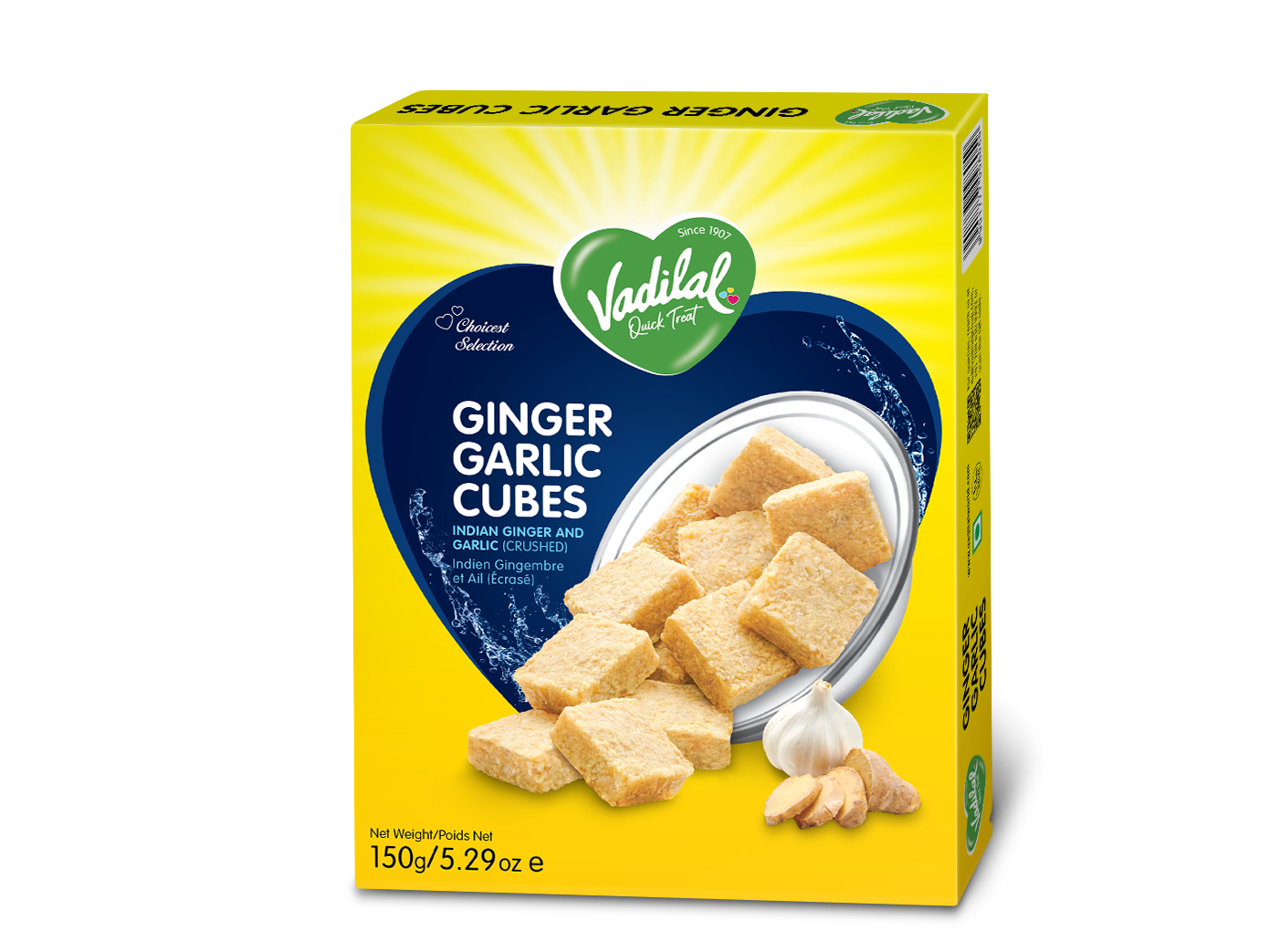 Vadilal Ginger Garlic Cubes 150 g