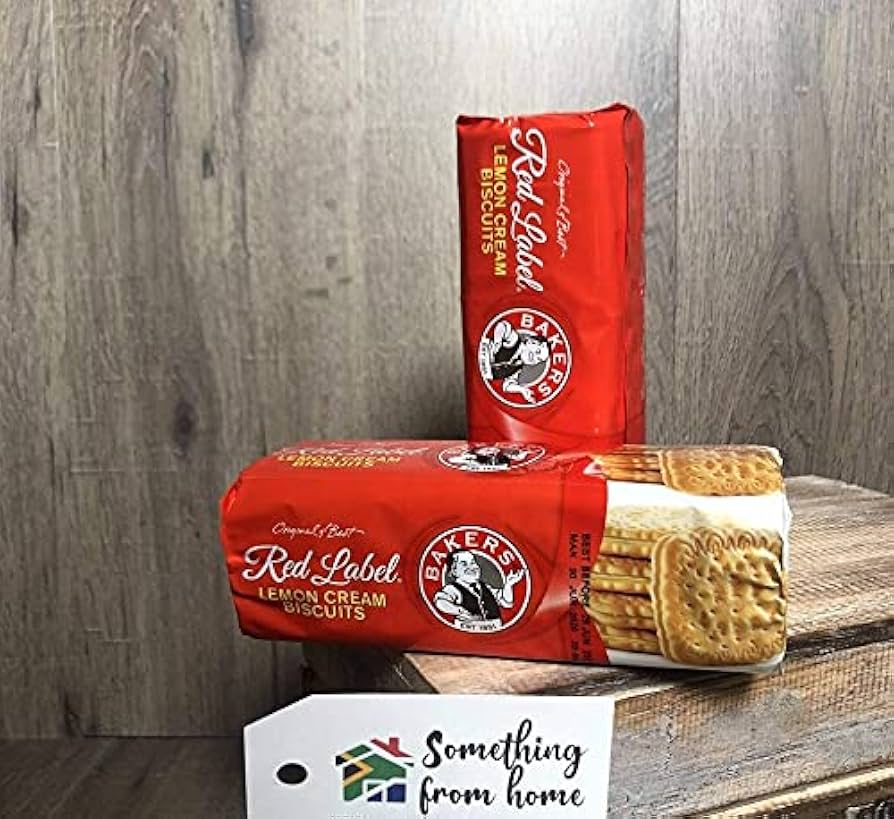 Bakers Red Label Lemon Biscuits 190 g