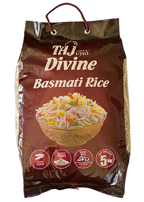 Taj Divine Basmati Rice 5 kg