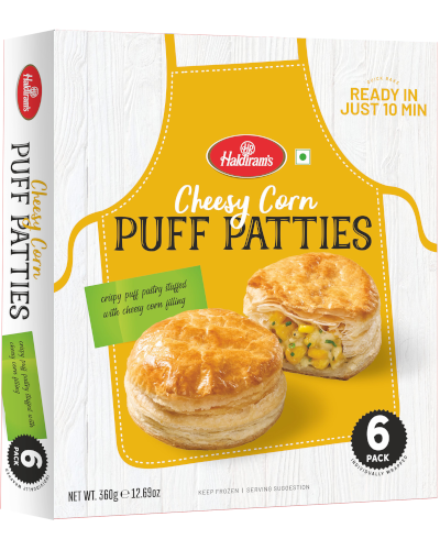Haldiram Cheesy Corn Puff 360 g