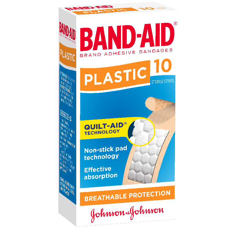 Band-Aid Plastic 10 Strips