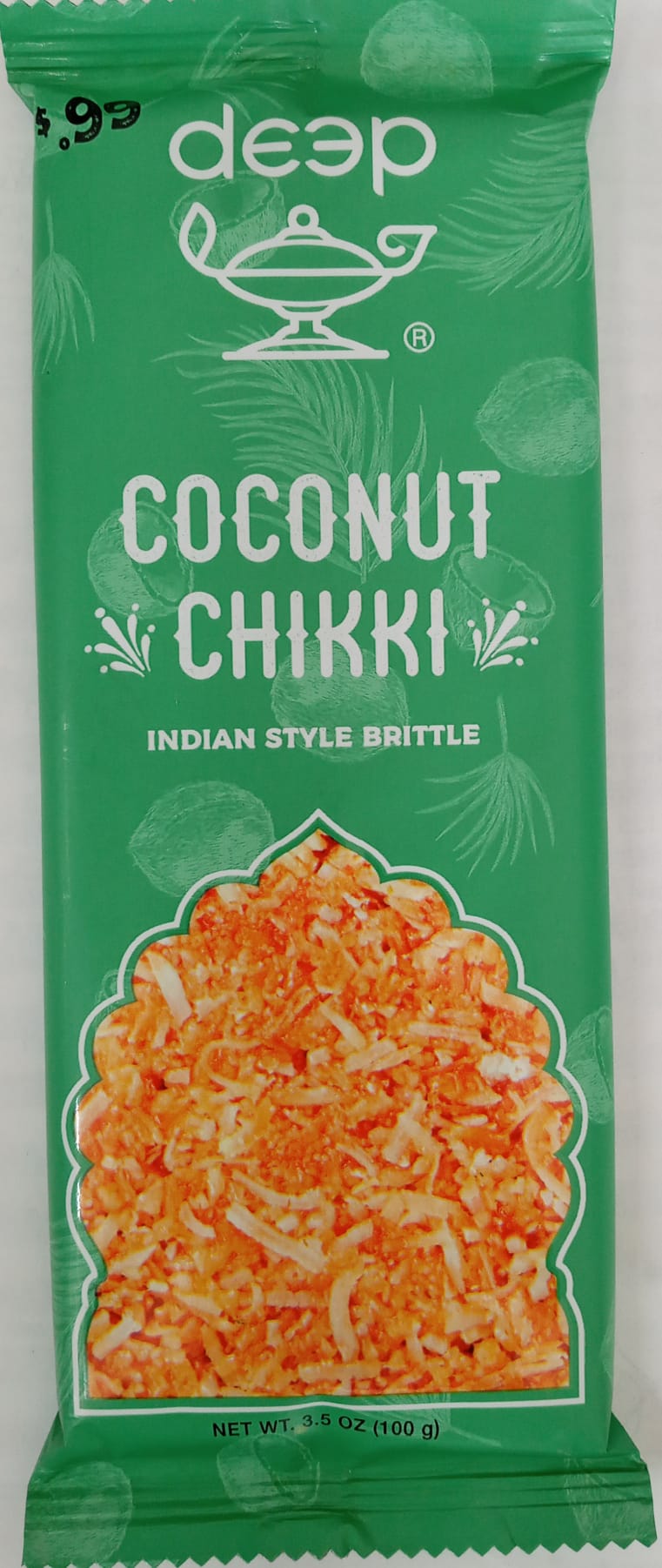 Deep Chikki Bar Coconut 100 g