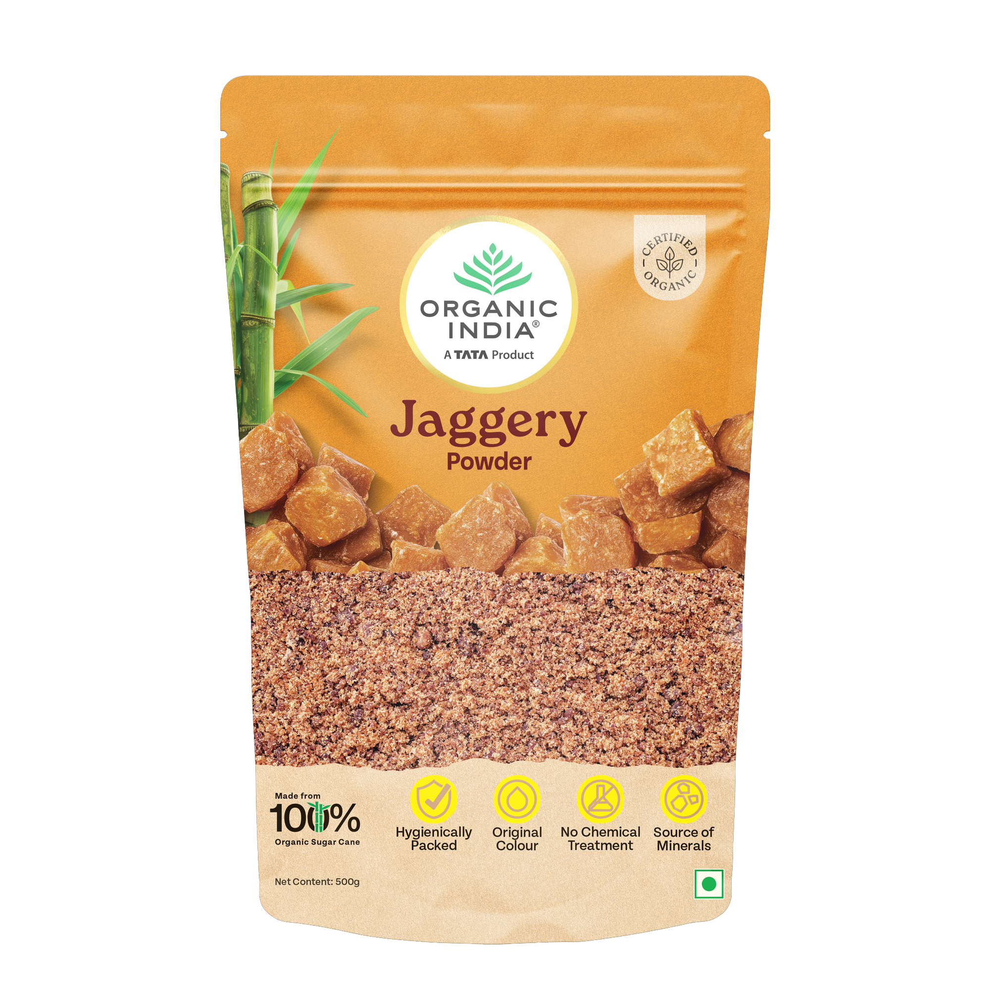 Indya Jaggery Powder 500 g