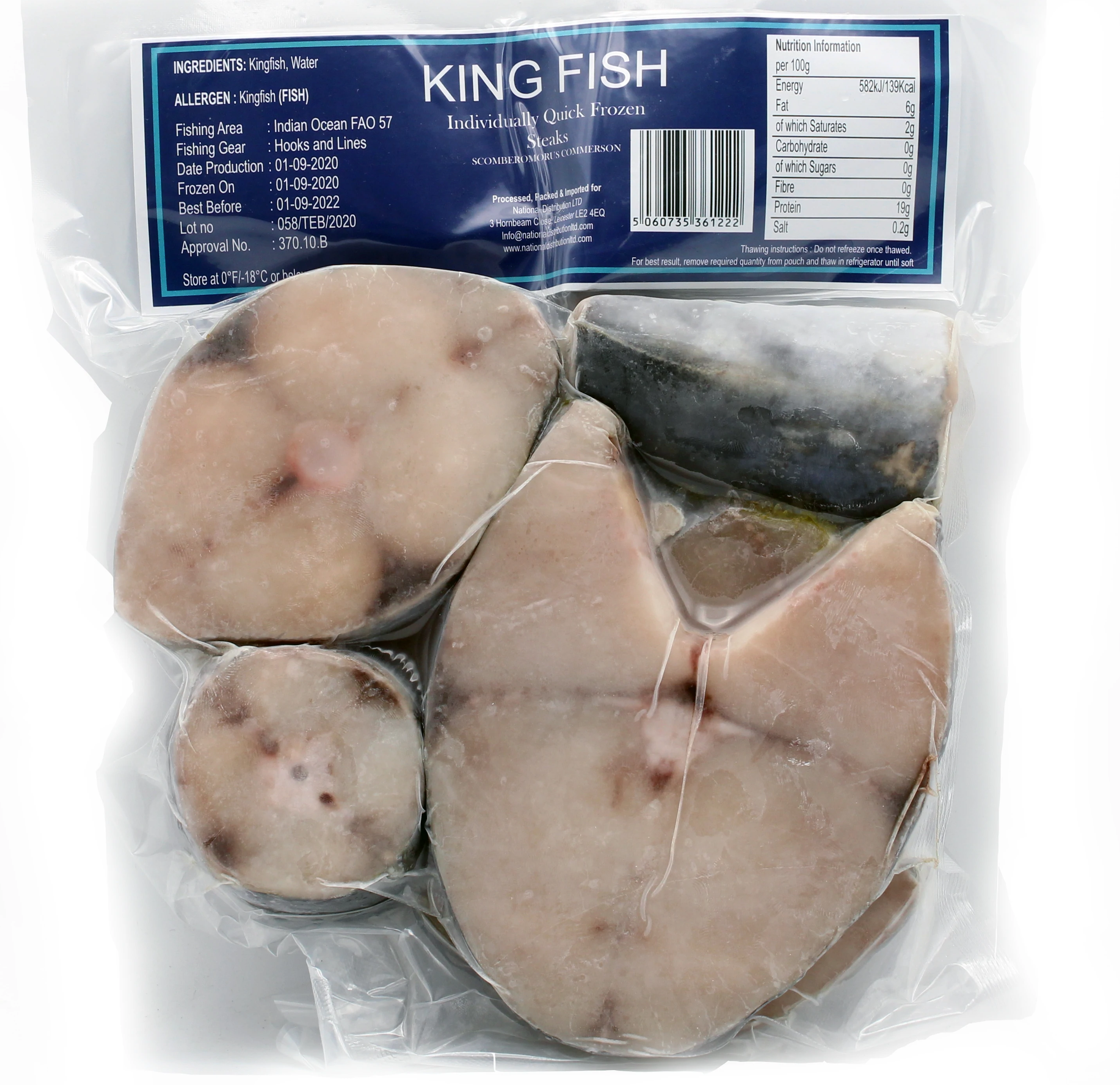 Frozen King Fish 1 kg