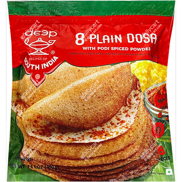 Deep 8Pcs Plain Dosa