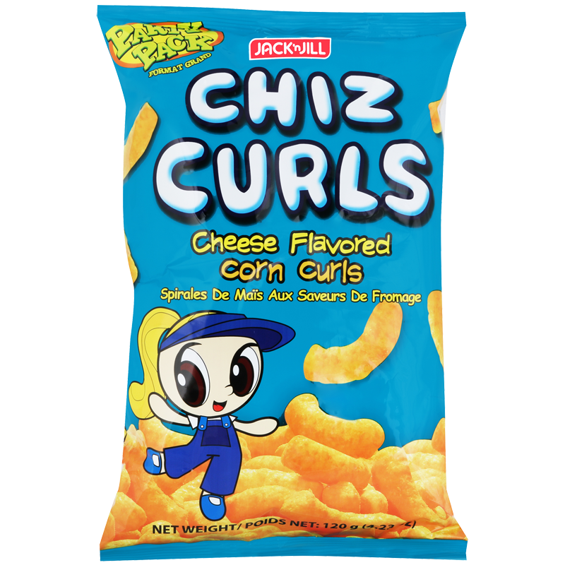 JJ Chiz Curls 120 g