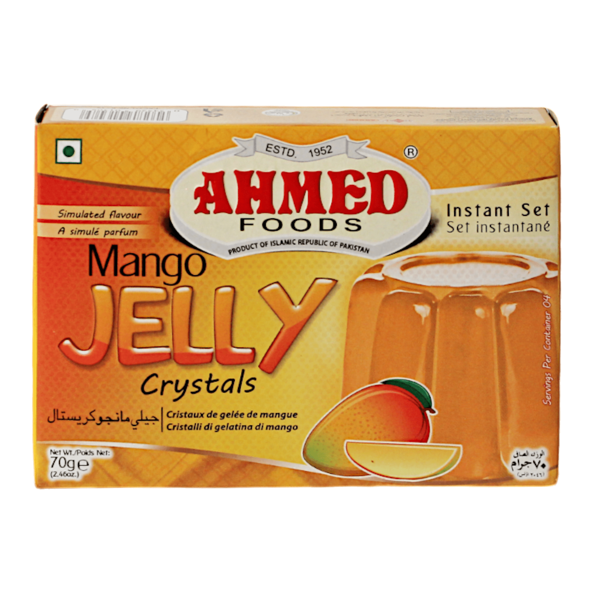 Ahmed Jelly Mango 70 g