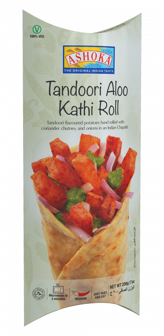 Tandoori Aloo Kathi Roll