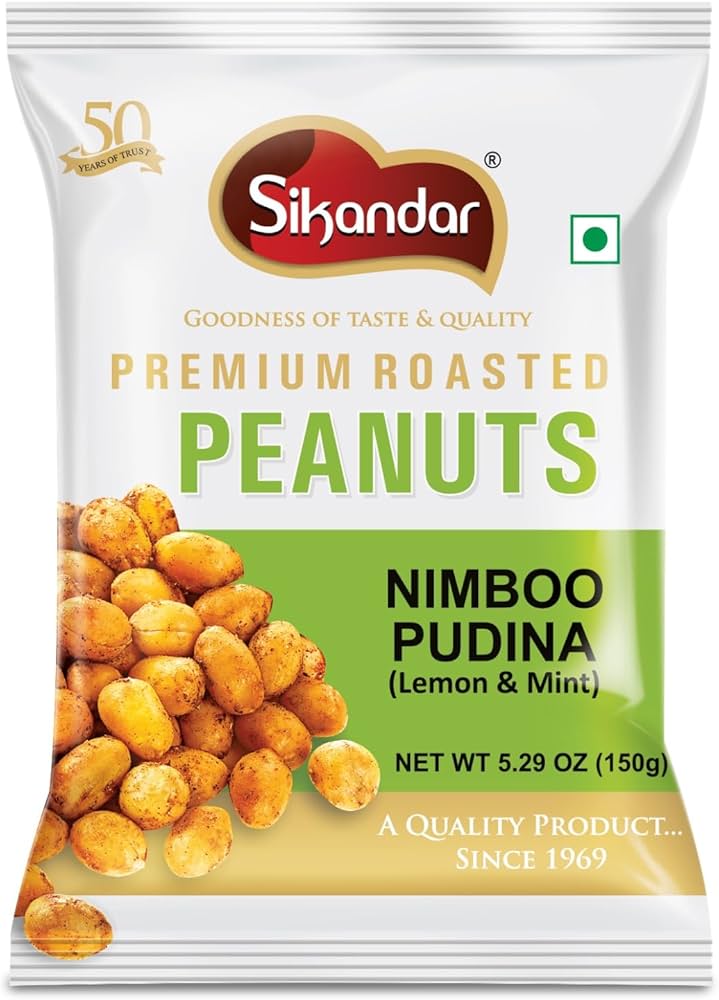 Sikandar Nimboo Pudina Peanuts 150 g