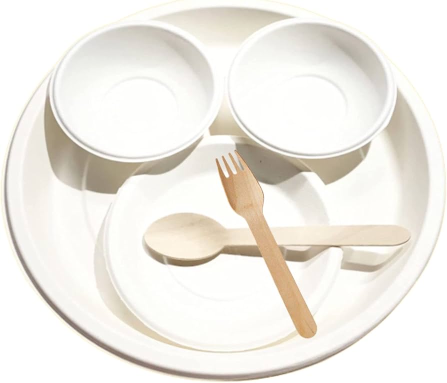 Indya Bd 12" 25Pc Round Plates