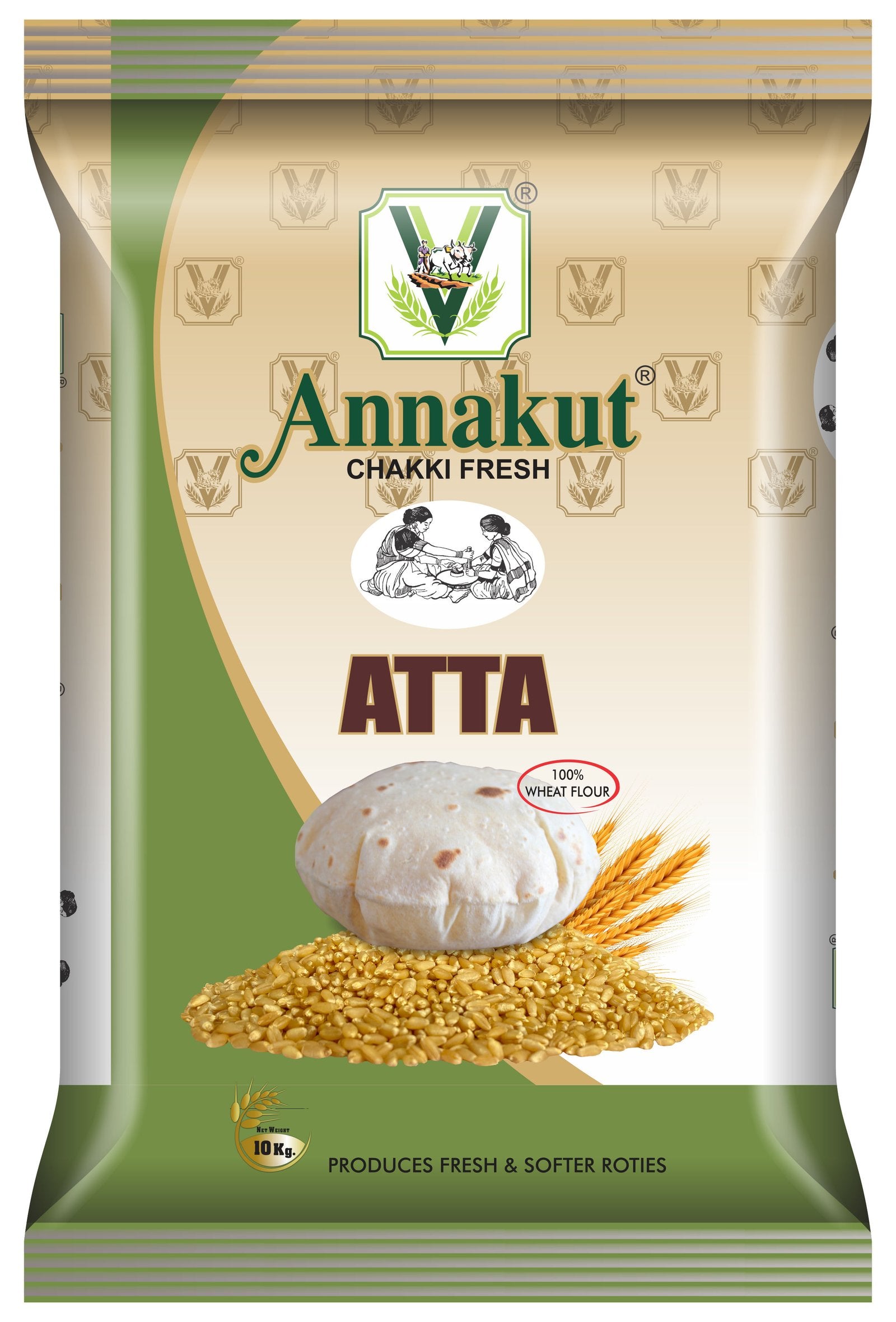 Annakut Chakki Atta 10 kg