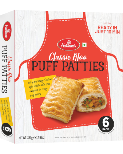 Haldiram Classic Aloo Puff 6 Pack