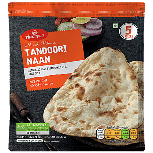 Haldiram Tandoori Naan 400 g