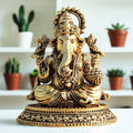 Spark Brass Statue Shree Ganesh Ji 345 g