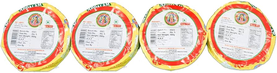 Meenu Appalam No 5