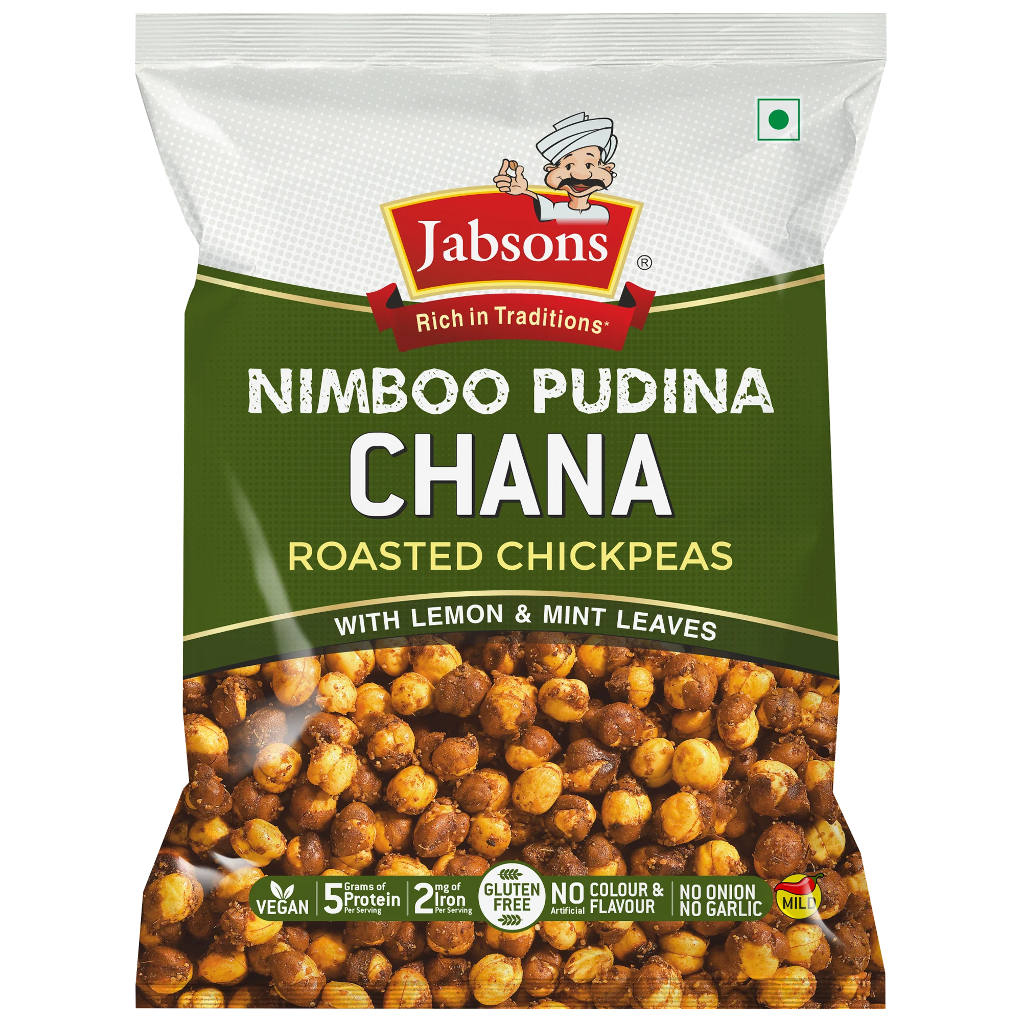 Jabsons Roasted Nimboo Pudina Chana 150 g
