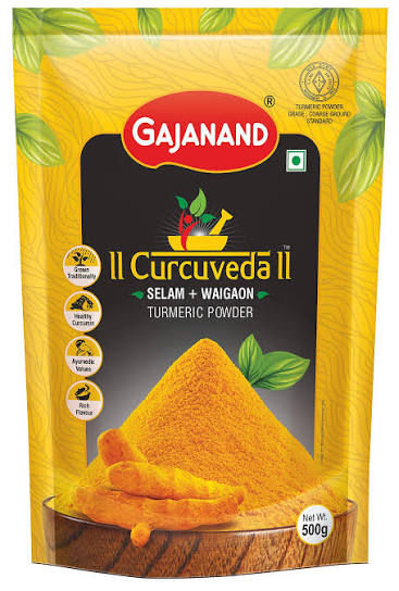 Gajanand Turmeric Powder Curcuveda