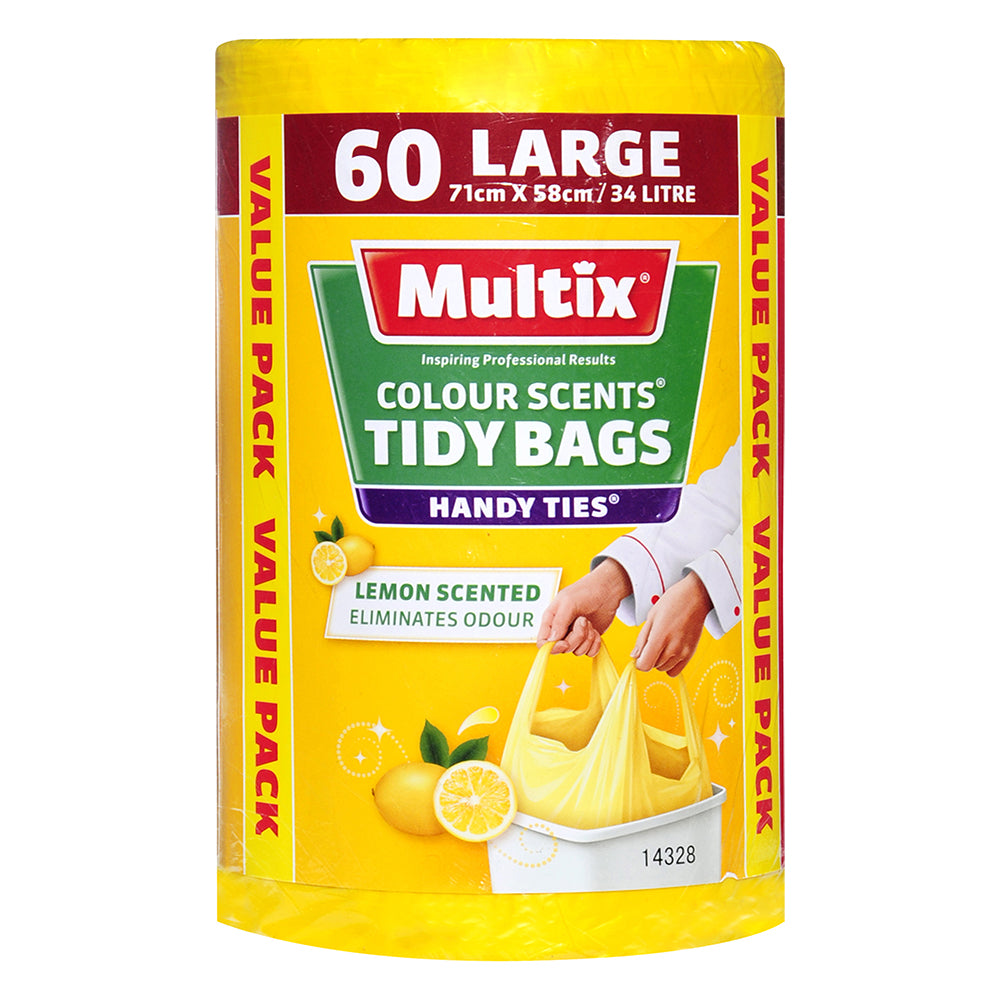 Multix Tidy Bags 34 L Lemon Fresh