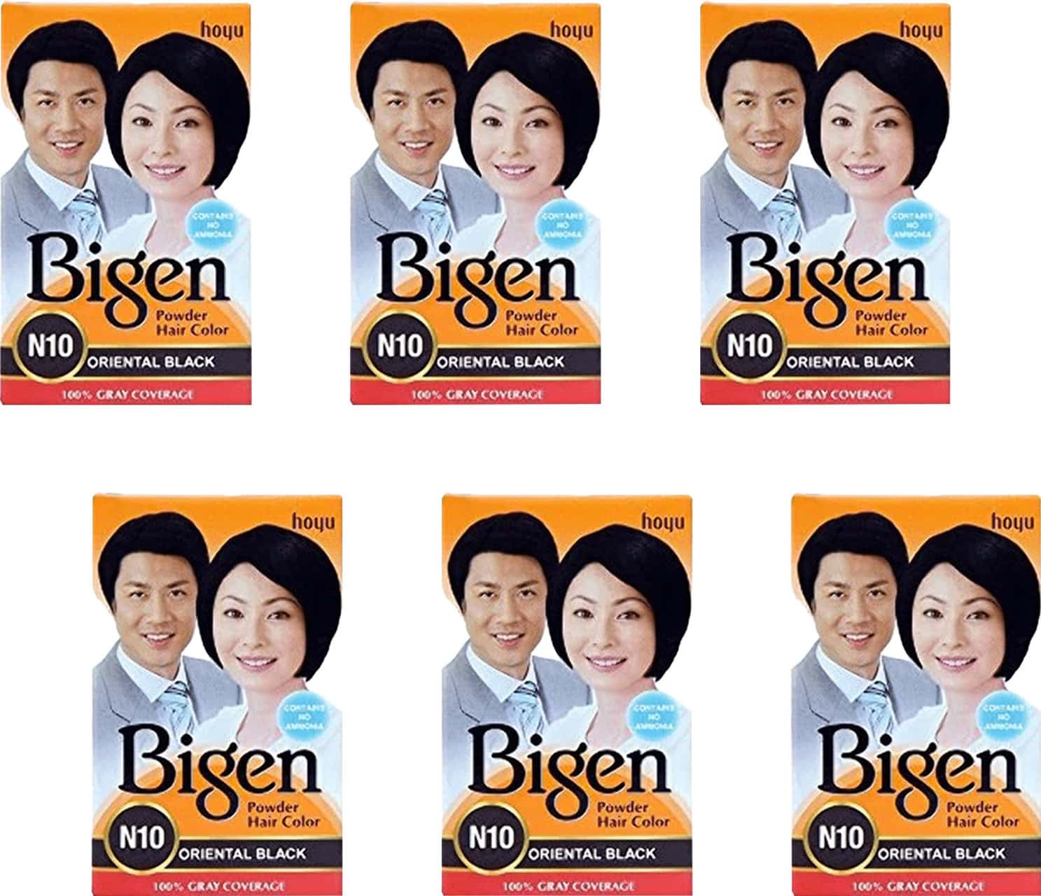 Bigen Hair Color No.10 Oriental Black