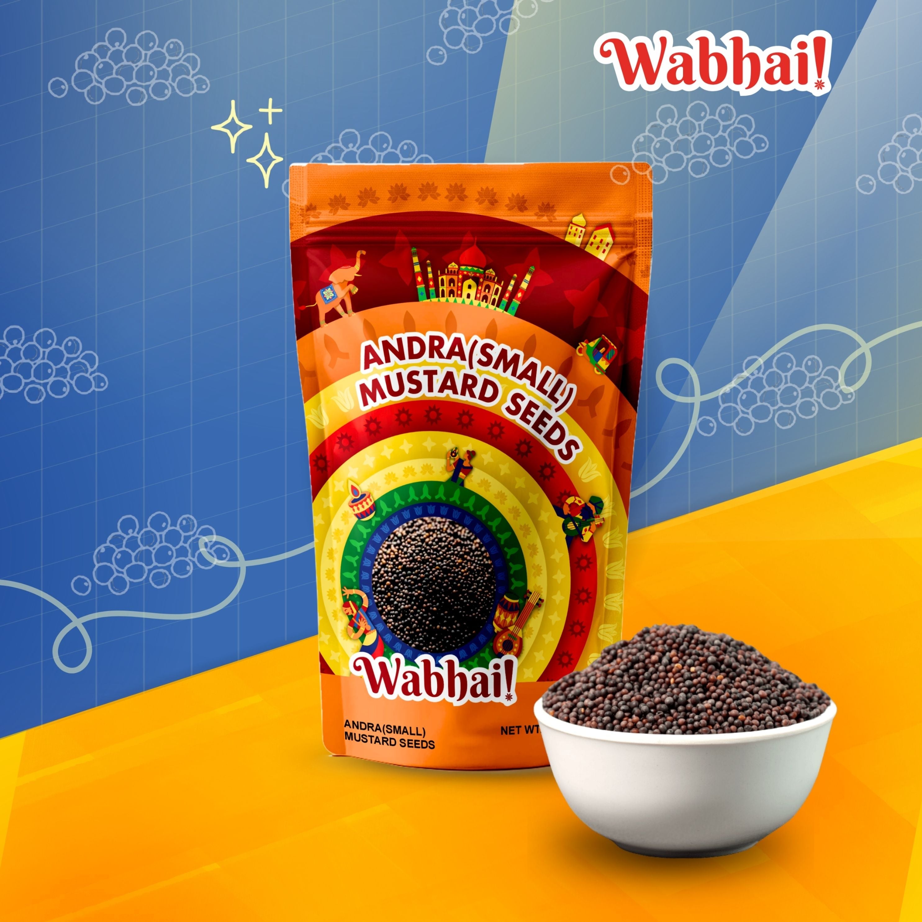 Indya Andhra Mustard Seed 400 g