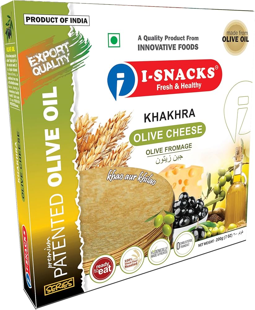 I-snacks Palak Jeera Khakhra 200 g