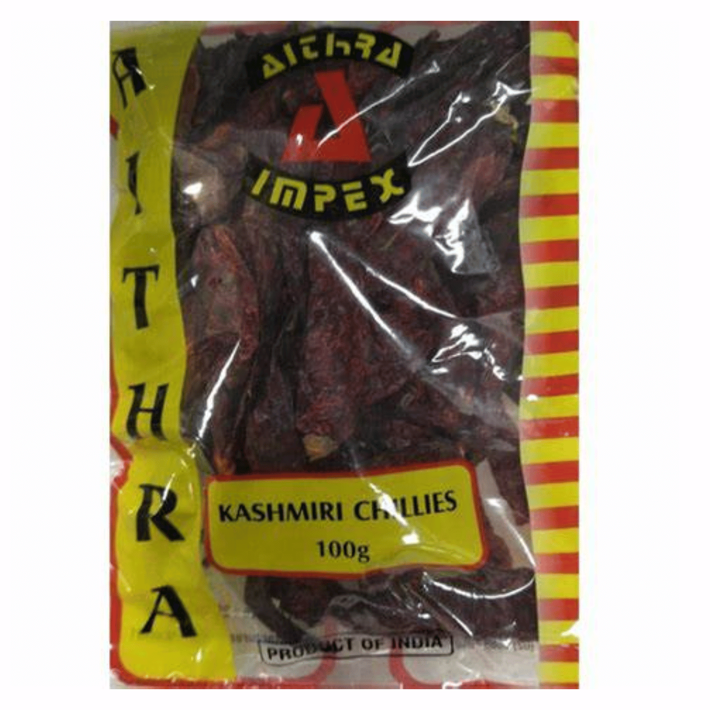 Aithra Kashmiri Chilli Whole 200 g