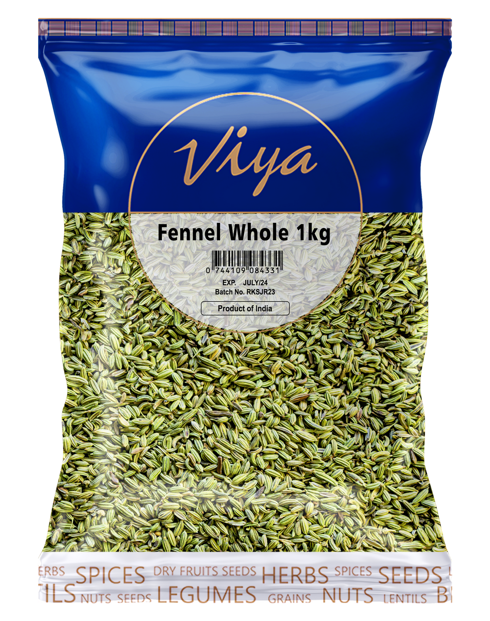 Viya Fennel Seed Whole 500 g