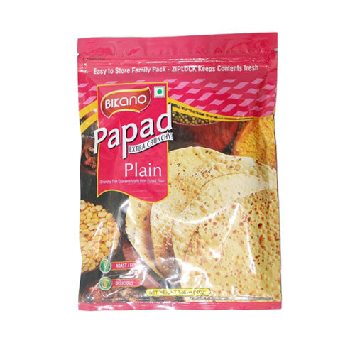 Bikano Papad Plain 200 g