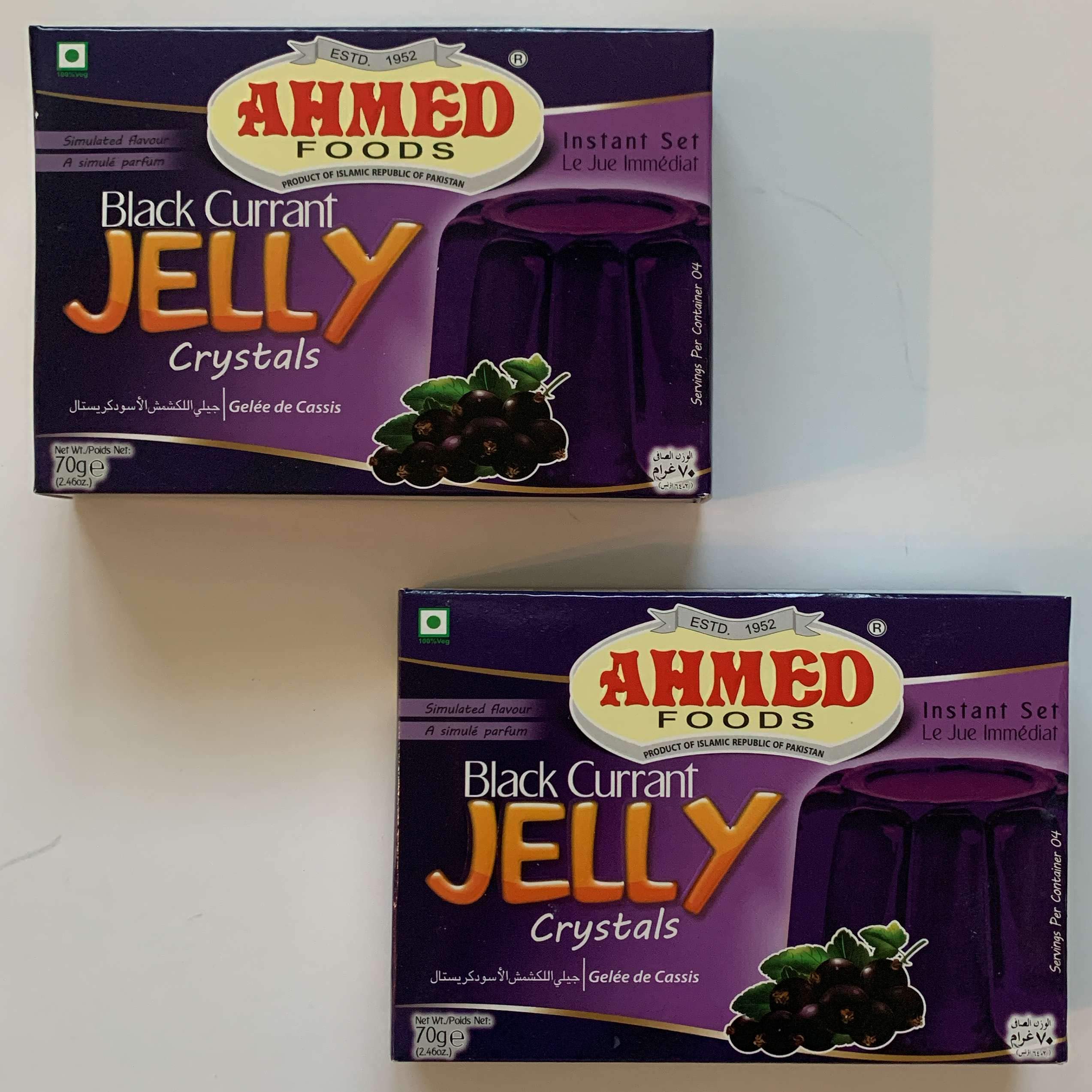 Ahmed Jelly Black Current 70 g