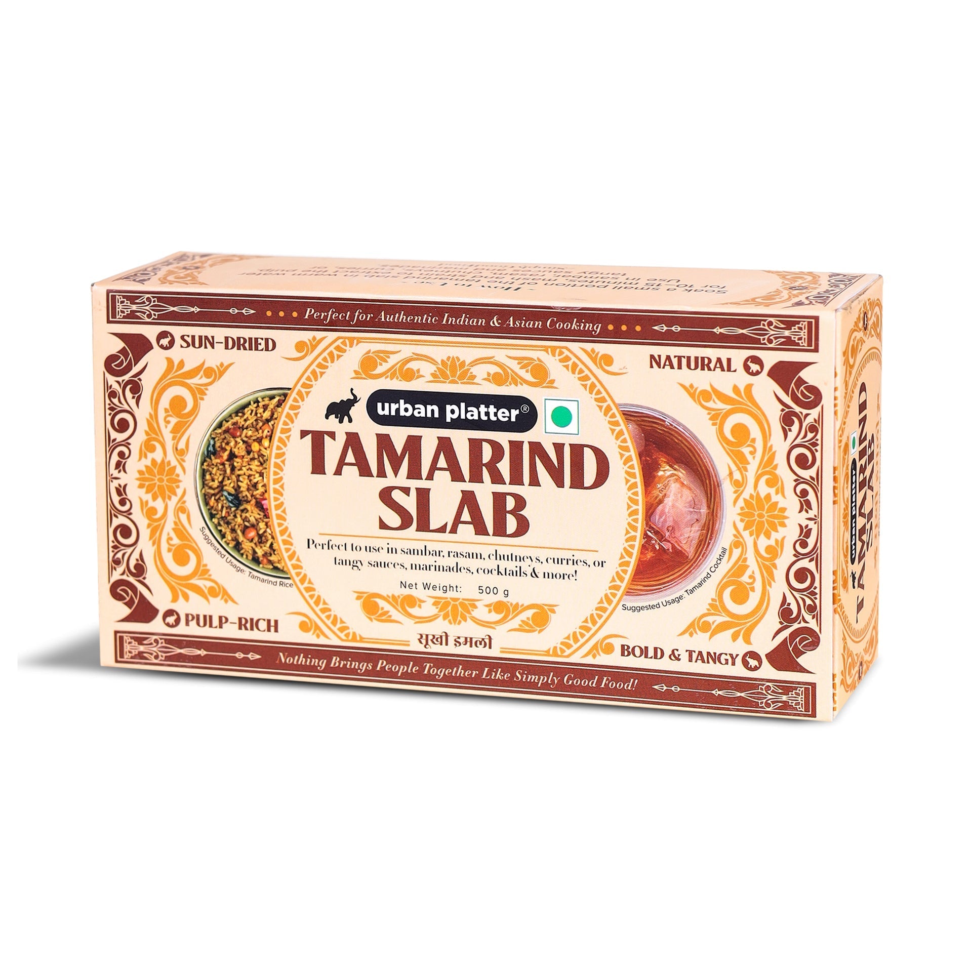 Gajanand Tamarind Slab Seedless 200 g