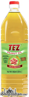 Tez Peanut Oil Cld Pressed 1 L