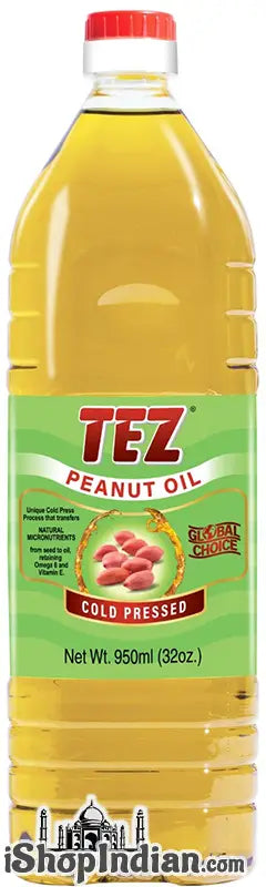 Tez Peanut Oil Cld Pressed 1 L