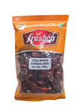 Mahek Chilli Whole Hot Stemless 400 g