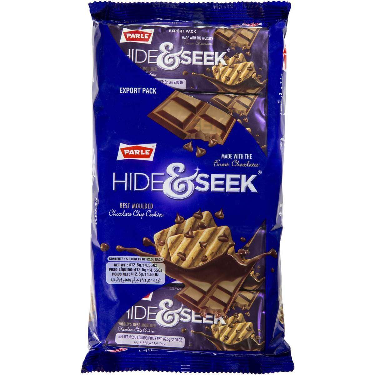 Parle Value Pack 5X Hide&Seek 82.5 g