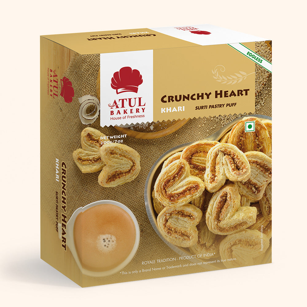 Atul Crunchy Heart Khari 200 g
