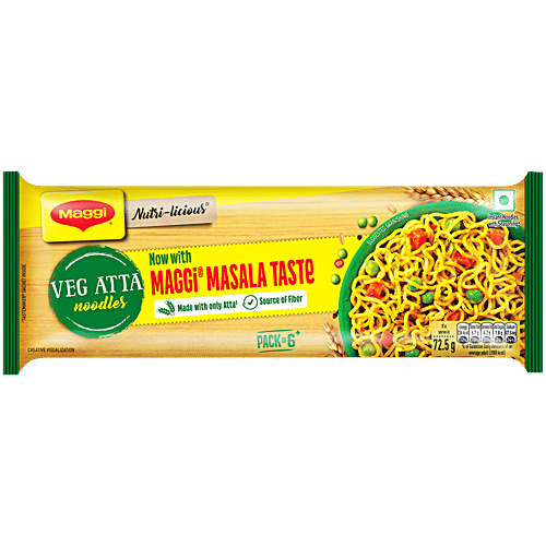 Maggi Veg Atta Noodles 72.5 g