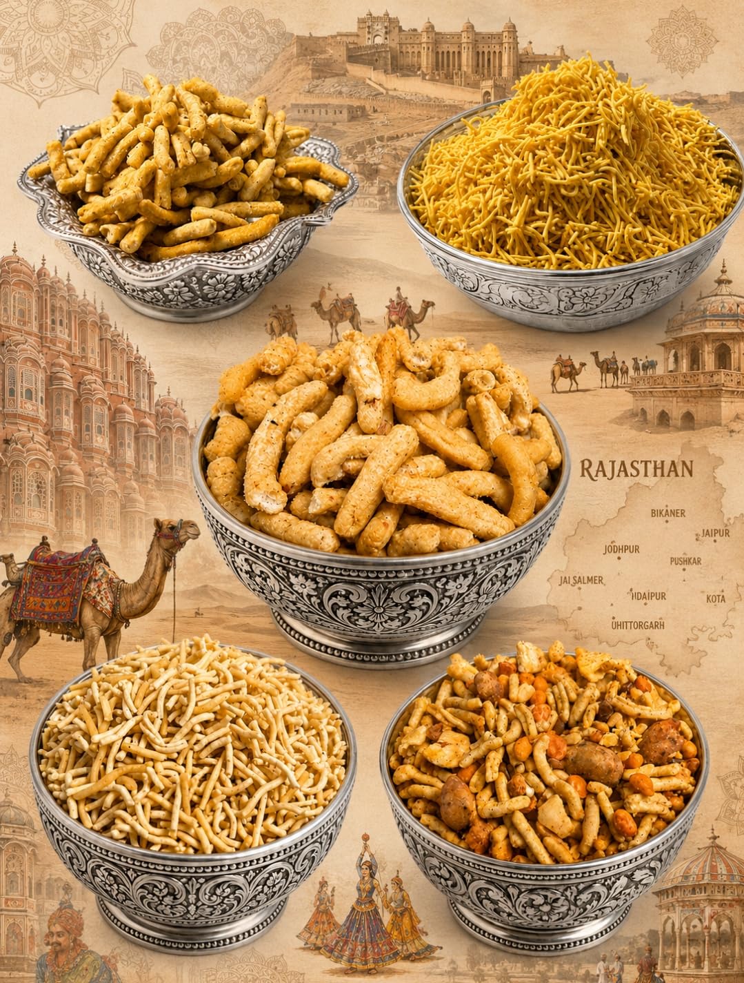 Jaipur Sev Papdi 800 g