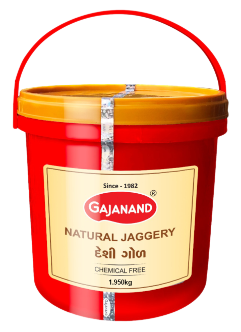 Gajanand Jaggery Natural Desi 5 kg