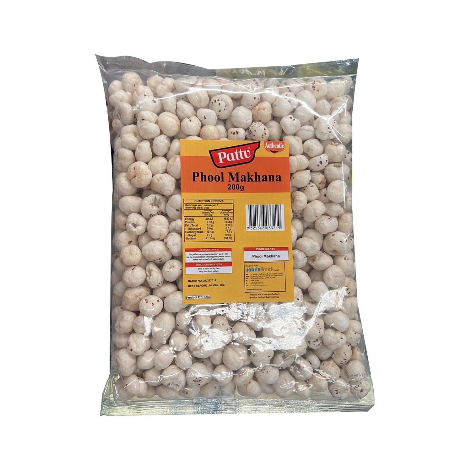 Pattu Phool Makhana 200 g